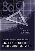 Imagen de archivo de Advanced Courses Of Mathematical Analysis I: Proceedings Of The First International School, Cdiz, Spain 22 27 September 2002 a la venta por Big River Books