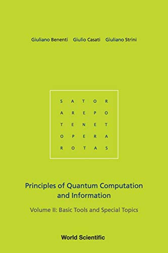 Imagen de archivo de Principles Of Quantum Computation And Information - Volume Ii: Basic Tools And Special Topics a la venta por Phatpocket Limited