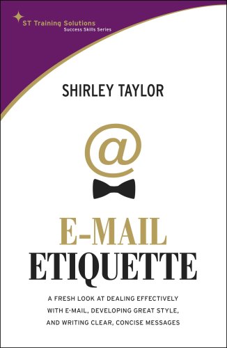 Beispielbild fr E-Mail Etiquette zum Verkauf von WorldofBooks