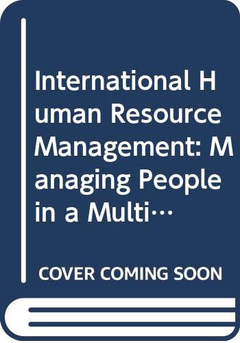 International Human Resource Management (9789812653710) by Peter J. Dowling