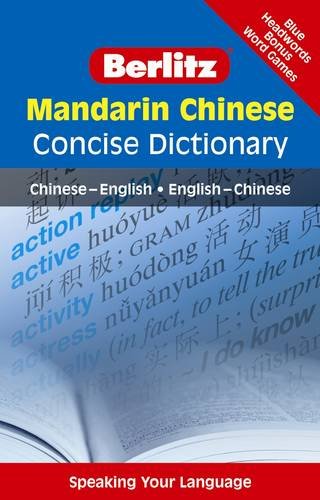 Stock image for Berlitz Language: Mandarin Chinese Concise Dictionary (Berlitz Concise Dictionary) for sale by WorldofBooks