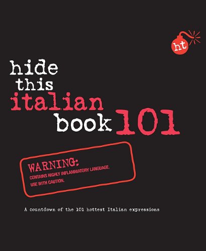 Stock image for Hide This Italian Book 101 for sale by ThriftBooks-Atlanta