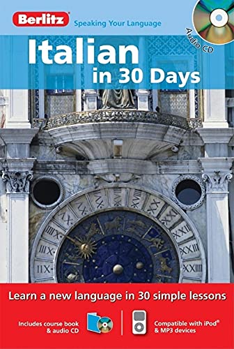 Beispielbild fr Berlitz Language: Italian In 30 Days (Berlitz in 30 Days) zum Verkauf von WorldofBooks