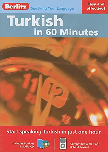 Stock image for Berlitz Turkish in 60 Minutes (Berlitz in 60 Minutes) for sale by The Yard Sale Store