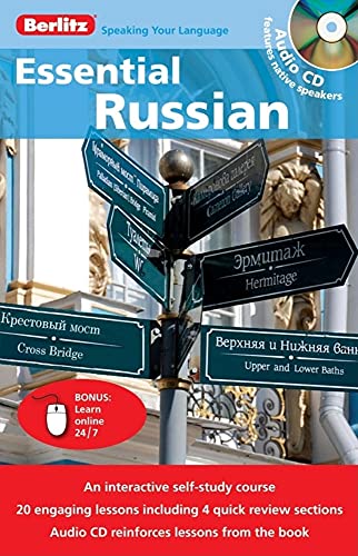 Beispielbild fr Berlitz Language: Essential Russian (Berlitz Essential) zum Verkauf von Bcherbazaar