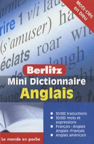 Mini Dictionnaire Anglais : Français-Anglais, Anglais-Français (Le monde en poche) - Berlitz