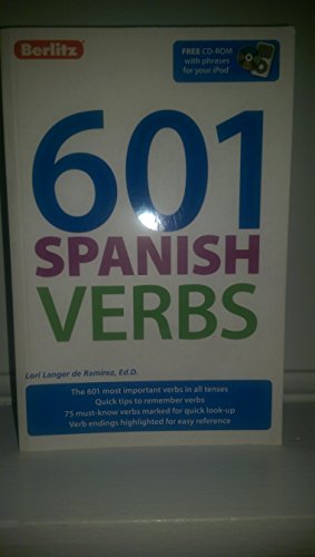 Beispielbild fr 601 Spanish Verbs (601 Verbs) zum Verkauf von Wonder Book