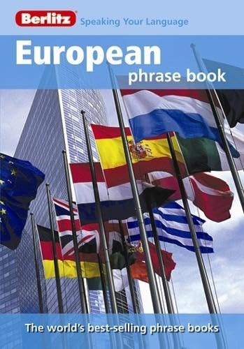 Stock image for Berlitz: European Phrase Book & Dictionary (Berlitz Phrasebooks) for sale by WorldofBooks
