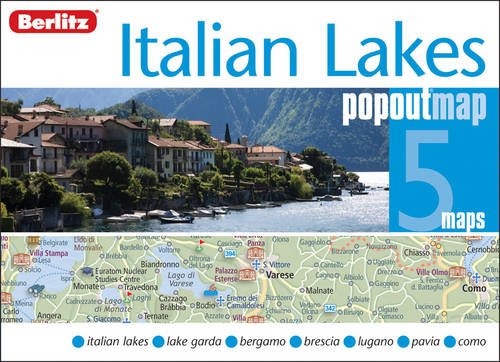 9789812687586: Italian Lakes Berlitz PopOut Map (Berlitz PopOut Maps)