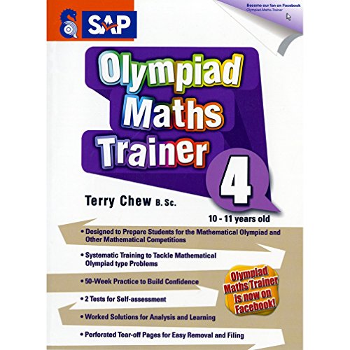 Stock image for Olympiad Maths Trainer 4 ( 10- 11 yrs) for sale by HPB-Red