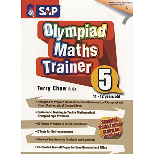 Stock image for Olympiad Maths Trainer 5 (11-12 yrs) YEAR 6 for sale by HPB-Ruby