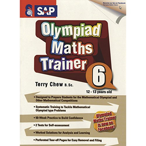 Stock image for Olympiad Maths Trainer 6 (12-13 yrs) YEAR 6,7,8 for sale by HPB-Red