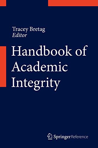 Stock image for Handbook of Academic Integrity for sale by GF Books, Inc.