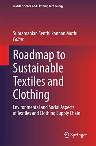 Beispielbild fr Roadmap to Sustainable Textiles and Clothing zum Verkauf von AwesomeBooks