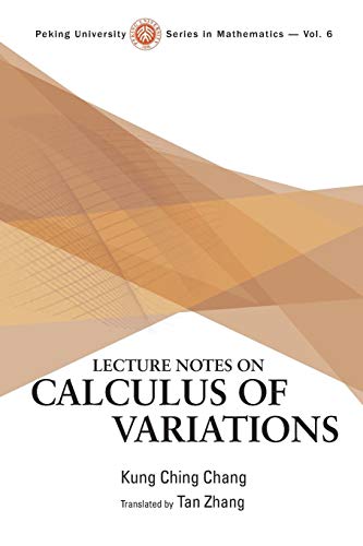 Stock image for Lecture Notes on Calculus of Variations for sale by Revaluation Books