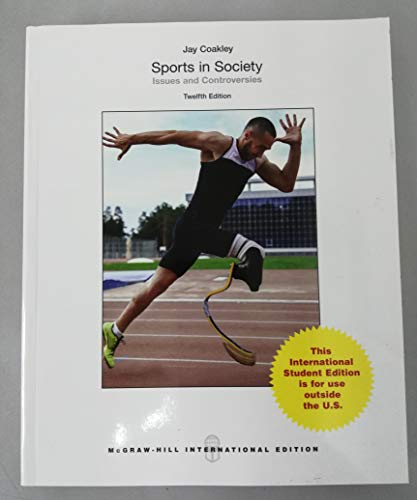 Stock image for Sports in Society: Issues and Controversies for sale by Basi6 International