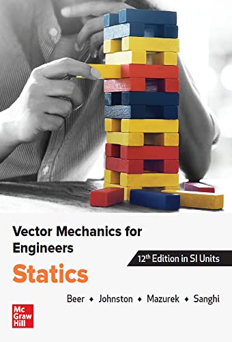 Beispielbild fr VECTOR MECHANICS FOR ENGINEERS: STATICS, SI zum Verkauf von Blackwell's