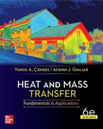 Stock image for Heat And Mass Transfer, 6th Edition, Si Units (Asia Higher Education Engineering/Computer Science Mechanical Engineering) for sale by Monster Bookshop