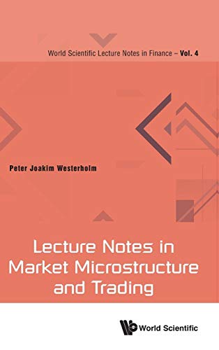 Immagine dell'editore per Lecture Notes in Market Microstructure and Trading venduto da Buchpark
