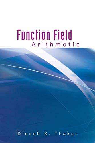 9789813270114: Function Field Arithmetic