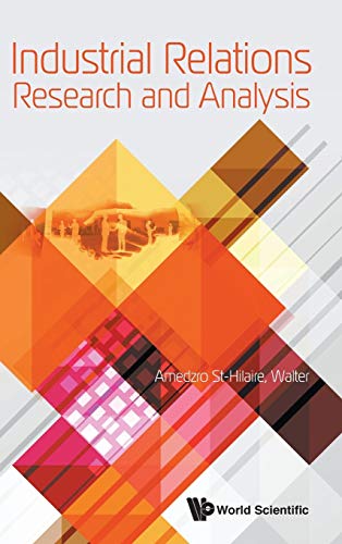 Beispielbild fr Industrial Relations Research and Analysis zum Verkauf von Buchpark