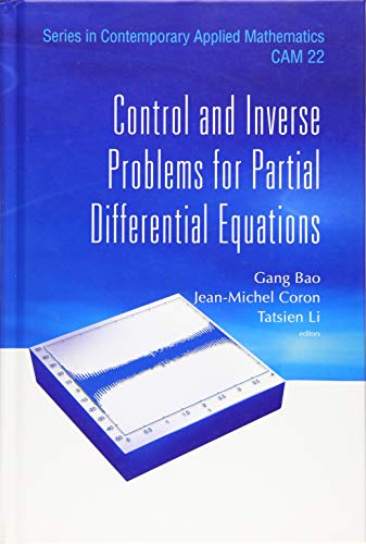 Beispielbild fr Control and Inverse Problems for Partial Differential Equations zum Verkauf von Buchpark