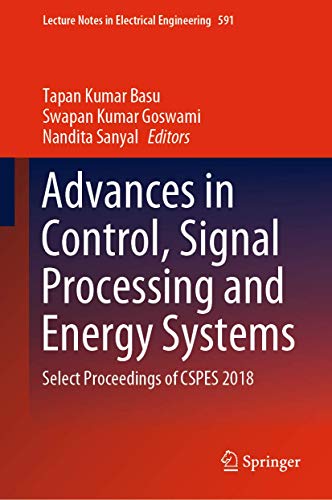 9789813293458: Advances in Control, Signal Processing and Energy Systems: Select Proceedings of Cspes 2018: 591