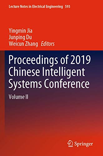 9789813296886: Proceedings of 2019 Chinese Intelligent Systems Conference (2): Volume II