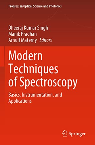 Stock image for Modern Techniques of Spectroscopy : Basics, Instrumentation, and Applications for sale by Buchpark