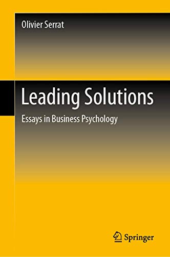 Stock image for Leading Solutions. Essays in Business Psychology. for sale by Gast & Hoyer GmbH