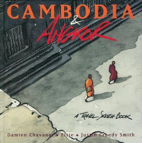 Stock image for Cambodia and Angkor:A Travel Sketchbook: A Travel Sketchbook for sale by Reuseabook