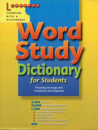 Imagen de archivo de Word Study Dictionary for Students a la venta por Majestic Books