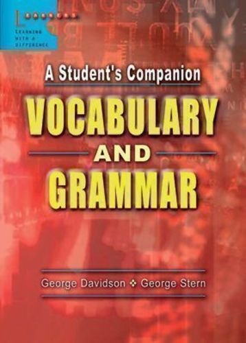 9789814107853: A Student's Companion Vocabulary and Grammar
