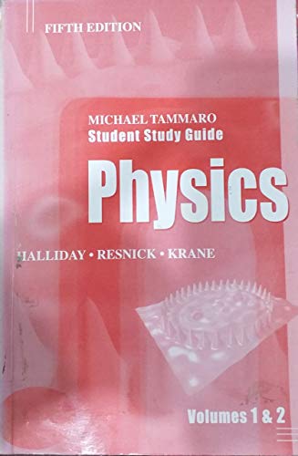 Imagen de archivo de Students Study Guide to Accompany Physics a la venta por dsmbooks