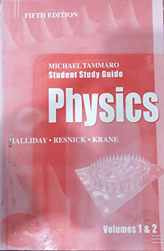 Stock image for Students Study Guide to Accompany Physics for sale by dsmbooks