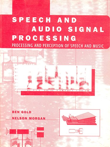 Beispielbild fr Speech And Audio Singnal Processing zum Verkauf von Mispah books