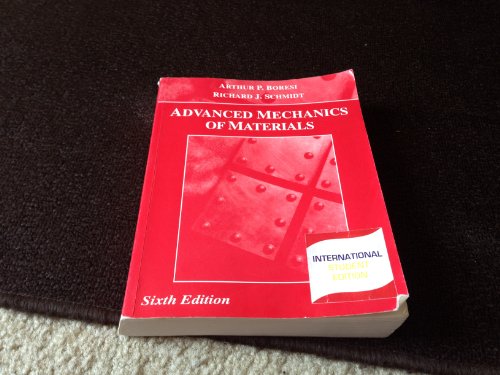 Imagen de archivo de Advanced Mechanics of Materials a la venta por Book Deals