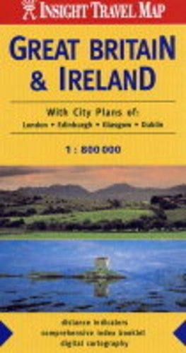 9789814137034: Great Britain and Ireland Insight Travel Map