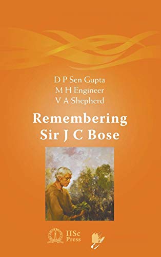 Imagen de archivo de Remembering Sir J C Bose a la venta por Ria Christie Collections