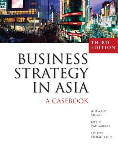 Imagen de archivo de Business Strategy in Asia: A Casebook a la venta por Thryft