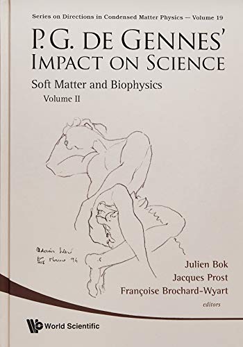 Stock image for P.G. de Gennes Impact on Science - Volume II: Soft Matter and Biophysics (Directions in Condensed Matter Physics) for sale by suffolkbooks