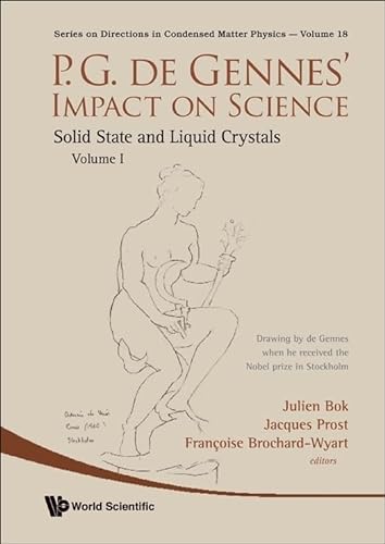Stock image for P.G. De Gennes' Impact on Science (Directions in Condensed Matter Physics) for sale by Bookmonger.Ltd