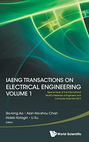 Stock image for IAENG Transactions on Electrical Engineering Volume 1 for sale by Romtrade Corp.
