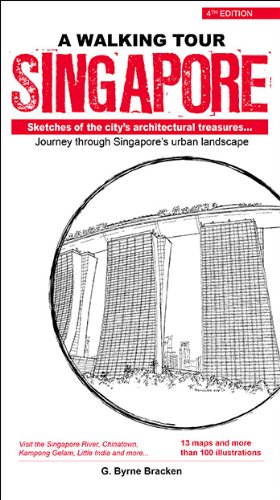 Stock image for Walking Tour Singapore: Sketches of the city's architectural treasures for sale by Books From California