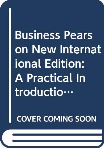 9789814576239: Business Pearson New International Edition: A Practical Introduction