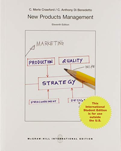 Stock image for New Products Management (Int'l Ed) for sale by GF Books, Inc.