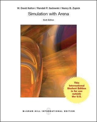 Stock image for Simulation with Arena W. David Kelton, Randall Sadowski, Nancy Zupick for sale by Bookseller909