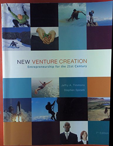 Beispielbild fr New Venture Creation: Entrepreneurship for the 21st Century zum Verkauf von medimops