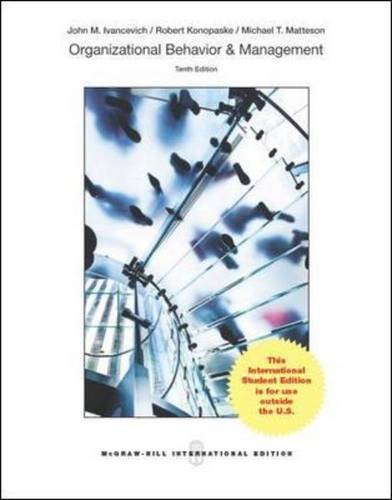 Stock image for Organizational Behavior and Management for sale by Ronair Books