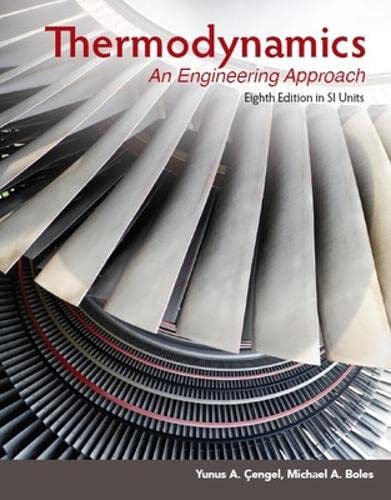 Beispielbild fr Thermodynamics : An Engineering Approach: English in SI Units zum Verkauf von Better World Books Ltd